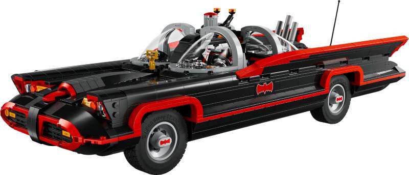 LEGO-Batmobil aus der 60er-Jahre-Fernsehserie